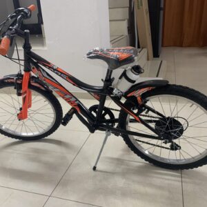 BICICLETTA 20 ARANCIONE E NERA GFM