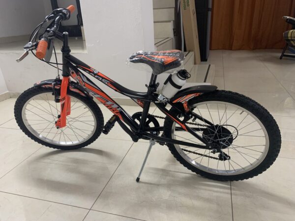 BICICLETTA 20 ARANCIONE E NERA GFM