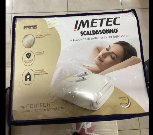 SCALDASONNO MATRIMONIALE IMETEC LANA E MERINO