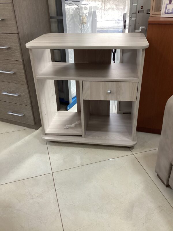 PORTA TV SOFT GRANDE  CON CASSETTO COLORE OLMO