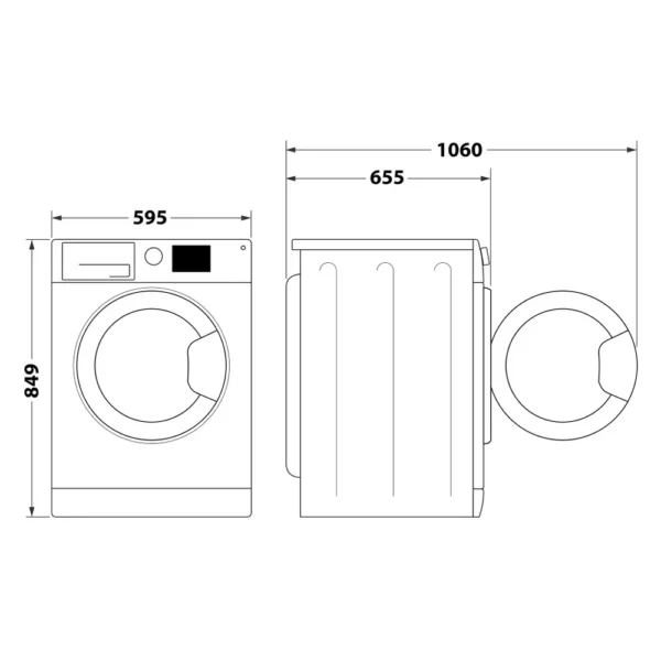 ASCIUGATRICE HOT POINT ARISTON 9 CHILI NTM1192WKIT - immagine 12