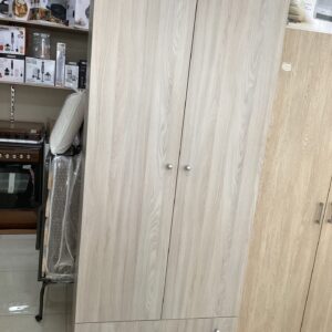 ARMADIO 2 ANTE E 2 CASSETTI OLMO GRIGIO H208