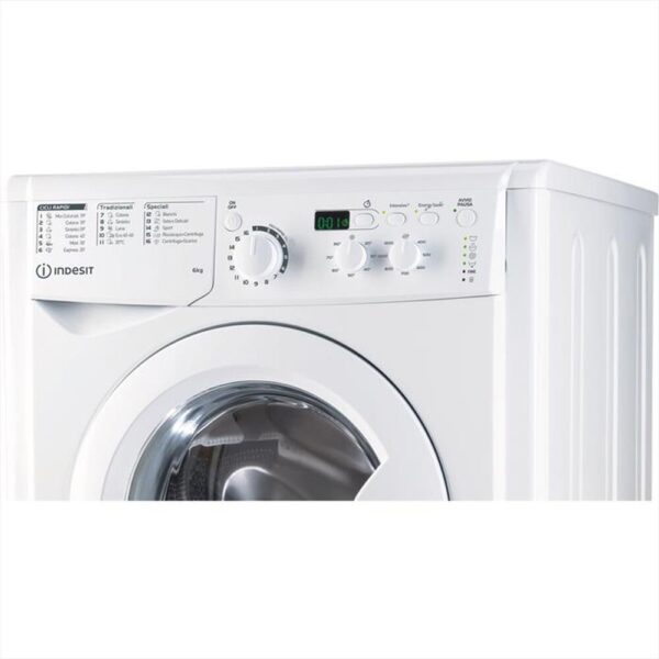 LAVATRICE INDESIT 6 CHILI SLIM EWSD61251WITN - immagine 3