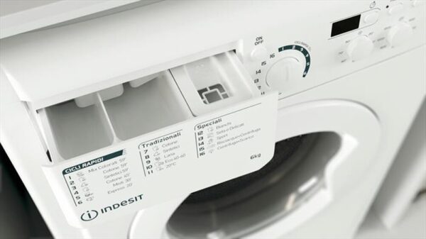 LAVATRICE INDESIT 6 CHILI SLIM EWSD61251WITN - immagine 8