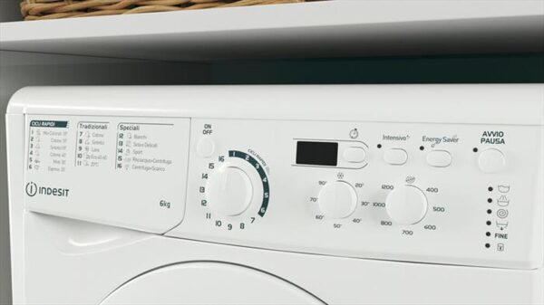 LAVATRICE INDESIT 6 CHILI SLIM EWSD61251WITN - immagine 11