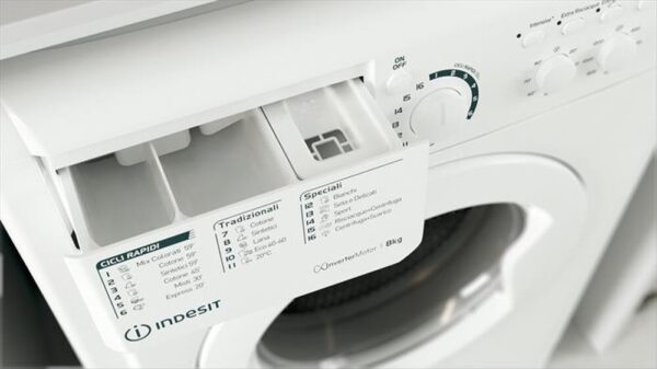 LAVATRICE INDESIT 8 CHILI EWC81284WIT - immagine 6