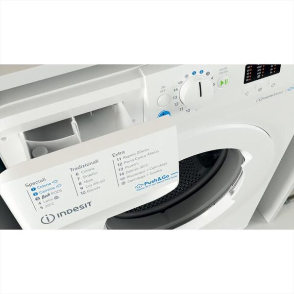 LAVATRICE INDESIT PUSH & GO 10 CHILI BWA101496XWVIT - immagine 5