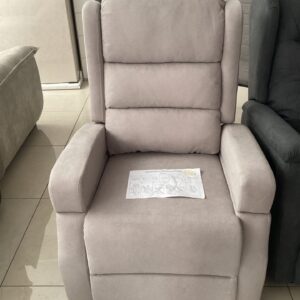 POLTRONA RELAX IN TESSUTO LOLA ELETTRICA 1MOTORE CON BRACCIOLI RIMOVIBILI