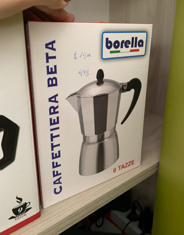 CAFFETTIERA BORELLA 6 TAZZE