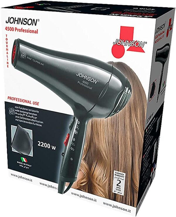 ASCIUGACAPELLI JOHNSON 4500 PROFESSIONAL - immagine 3