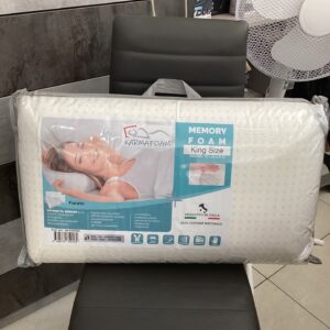 GUANCIALE IN MEMORY FOAM KING SIZE FORATO KARMA FOAM H15