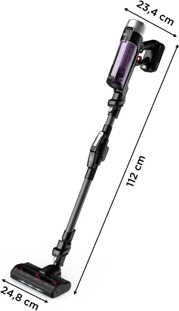 SCOPA ELETTRICA ROWENTA X-FORCE 9.60 ALLERGY RH2038WO - immagine 3
