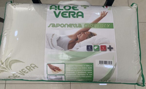 GUANCIALE MEMORY ALOE VERA H15