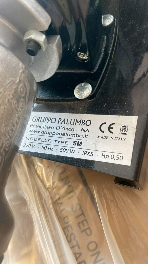 MOTORE MACCHINA PER POMODORO GRUPPO PALUMBO SM 5 500WATT - immagine 4