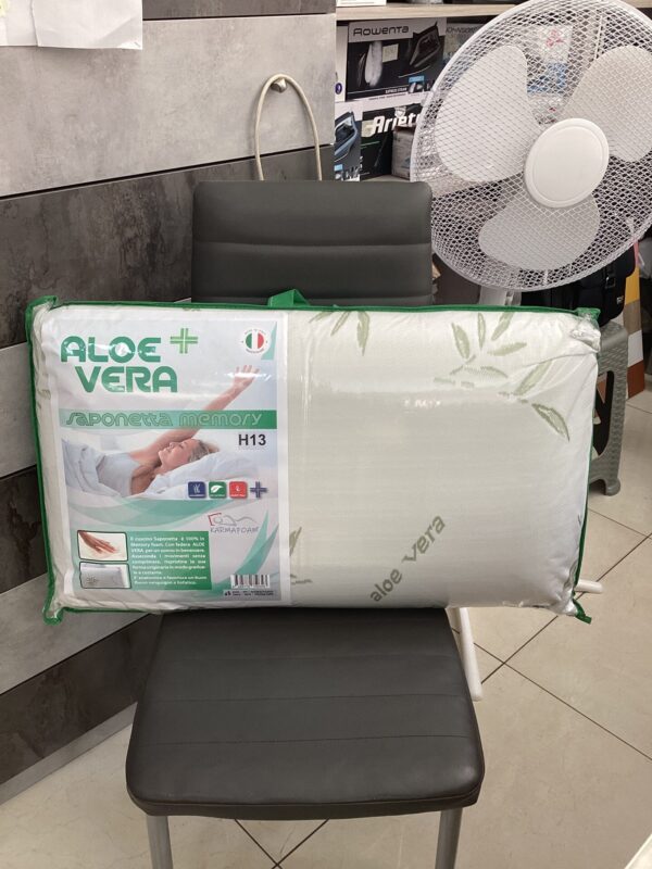 GUANCIALE MEMORY ALOE VERA H13 ANALLERGICO KARMA FOAM