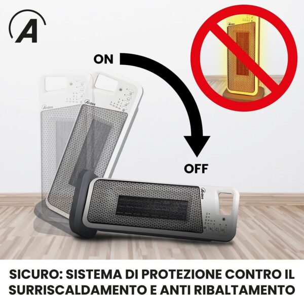STUFA ELETTRICA ARDES AR4P12R - immagine 3