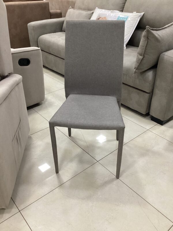 SET DA 4 SEDIE IN TESSUTO MODELLO RITA COLORI DISPONIBILI TORTORA- GRIGIO PERLA- GRIGIO MEB S.R.L - immagine 9