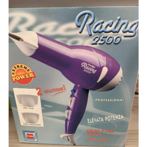 ASCIUGACAPELLI RACING 2500  1600 W VARI  COLORI