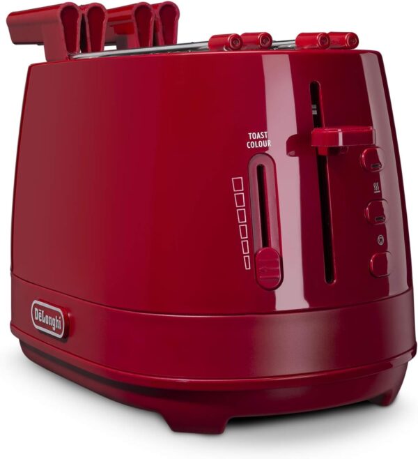 TOSTAPANE DELONGHI CTLAP2203R ROSSO - immagine 3