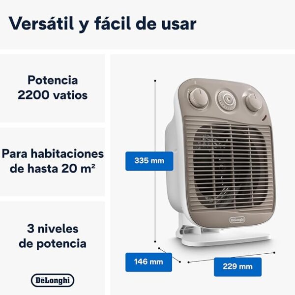 TERMOVENTILATORE DELONGHI VERTICAL EDGE HFS50D22 - immagine 6