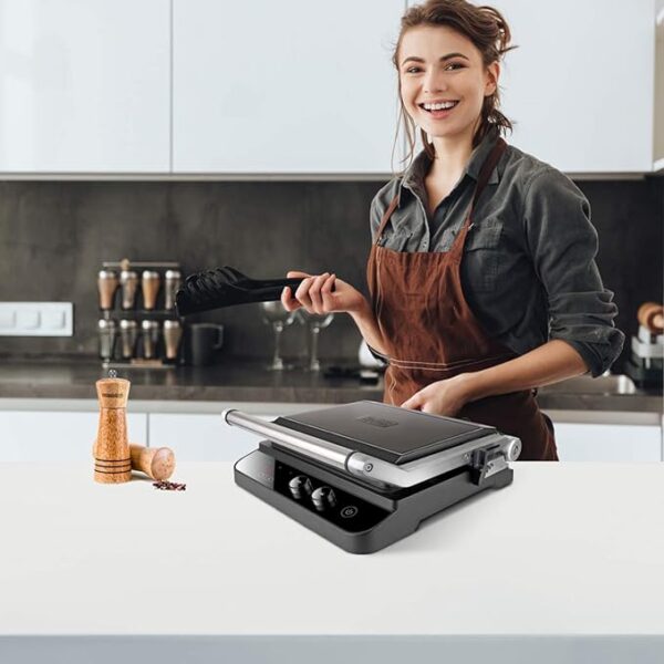 BISTECCHIERA BLACK+DECKER BXGR2000E - immagine 5