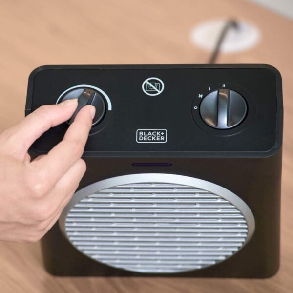 TERMOVENTILATORE BLACK & DECKER BXSH2003E 2000 WATT - immagine 3