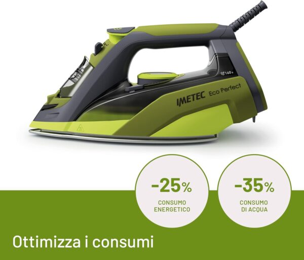 FERRO DA STIRO IMETEC ECO PERFECT 2400 WATT 9017 - immagine 2