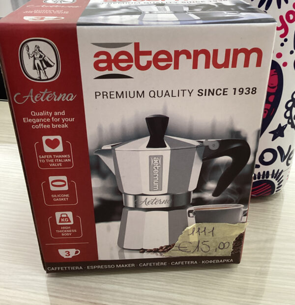 CAFFETTIERA AETERNUM AETERNA 3 TAZZE