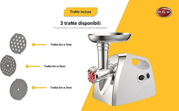 PASSAPOMODORO DUETTO PLUS R.G.V. ELETTRICO MULTIFUNZIONALE - immagine 4