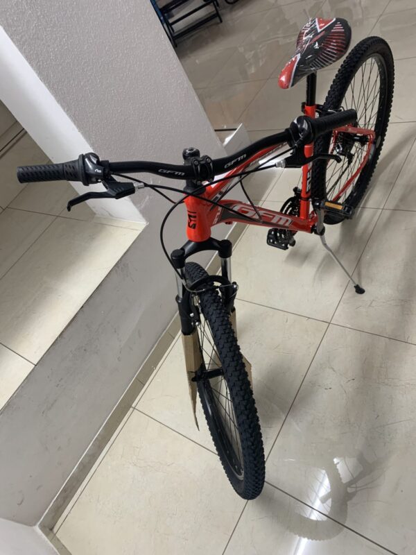 BICICLETTA 27,5 ROSSO E NERO GFM - immagine 2