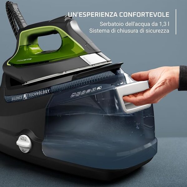 FERRO CON CALDAIA ROWENTA SILENCE STEAM PRO DG 9248 - immagine 6