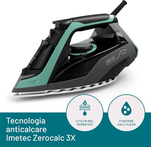 FERRO DA STIRO IMETEC F1 ONDA 9027 2400WATT - immagine 7