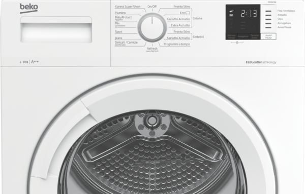 ASCIUGATRICE BEKO 8 CHILI DRX823N - immagine 4
