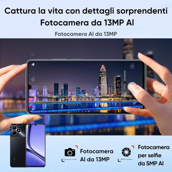 TELEFONO REALME NOTE 50 MIDNIGHT BLACK 3GB / 64GB - immagine 5