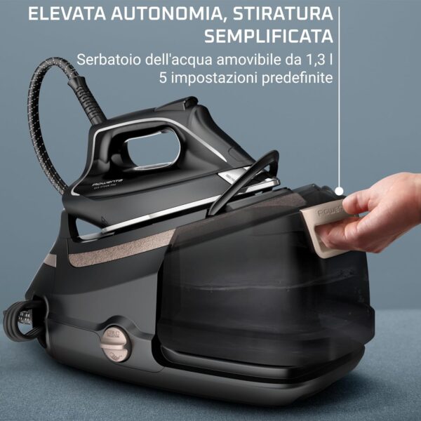 FERRO CON CALDAIA ROWENTA ECO STEAM DG9640 - immagine 4