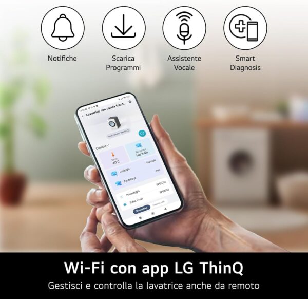 LAVATRICE 9 CHILI LG F4NX1009NWB - immagine 14