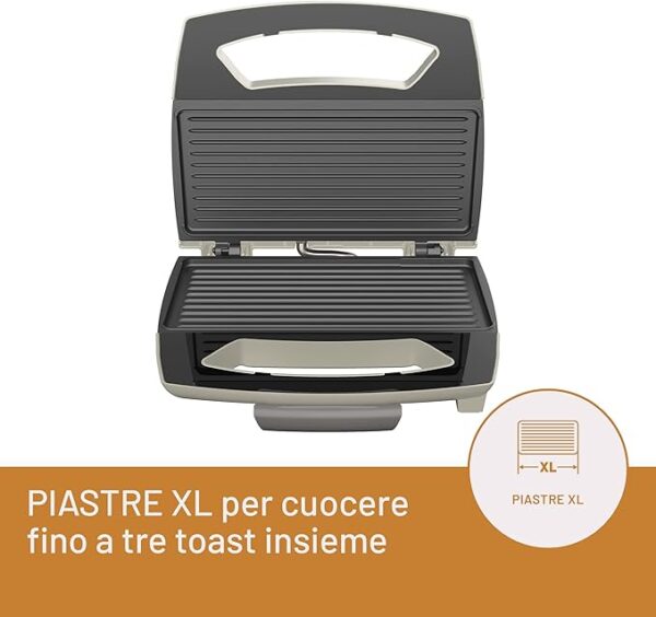 PIASTRA PER PANINI IMETEC TOSTA E GRIGLIA - immagine 3