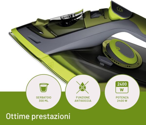 FERRO DA STIRO IMETEC ECO PERFECT 2400 WATT 9017 - immagine 5