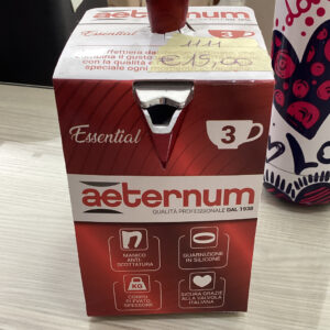 CAFFETTIERA AETERNUM ESSENTIAL 3 TAZZE