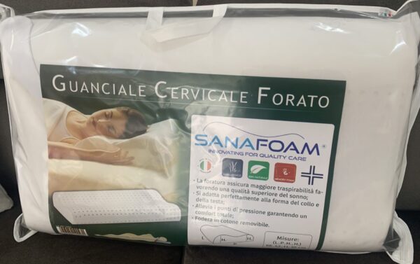 GUANCIALE CERVICALE FORATO