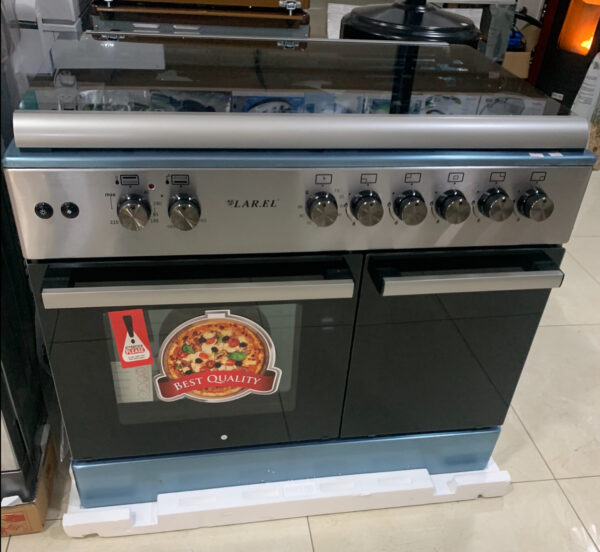 CUCINA LAR.EL 90 CM ACCIAIO CON PORTABOMBOLA