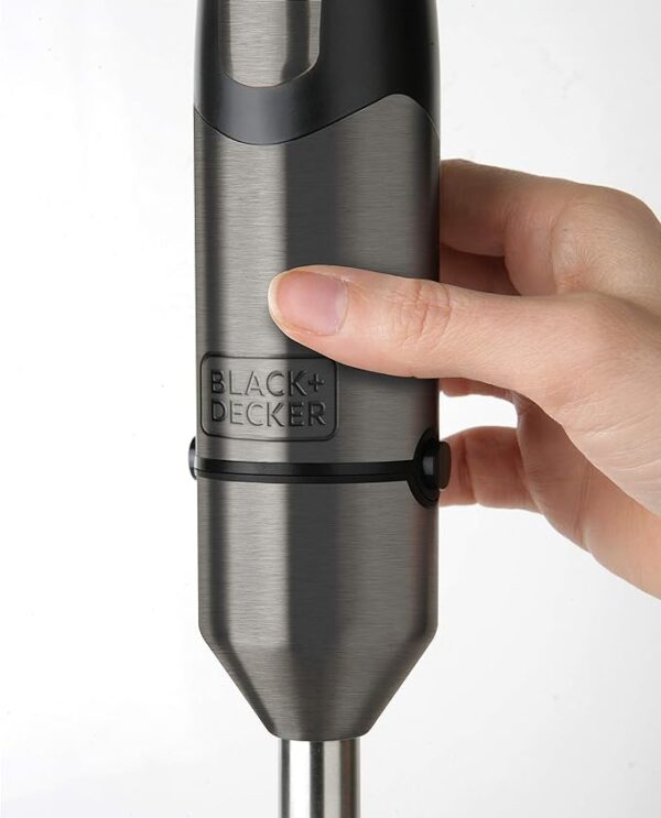 FRULLATORE AD IMMERSIONE BLACK E DECKER HAND BLENDER 1000W BXHBA1000E - immagine 13