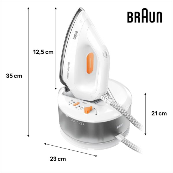 FERRO CON CALDAIA BRAUN CARE STYLE COMPACT IS2132 - immagine 5