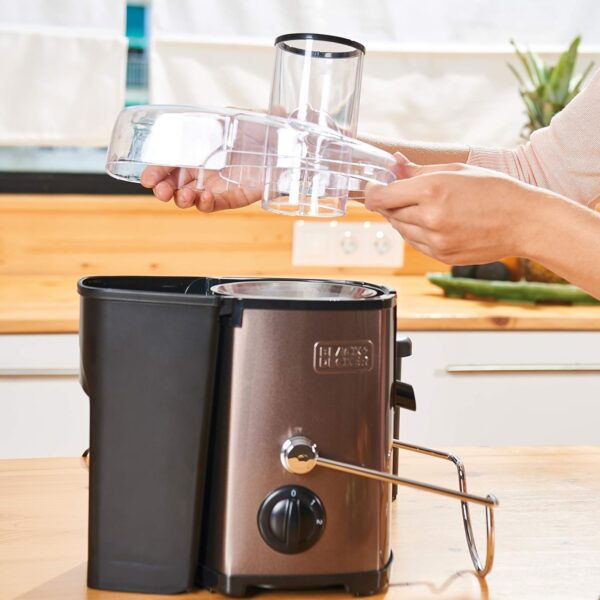 CENTRIFUGA BLACK + DECKER BXJE600E - immagine 7