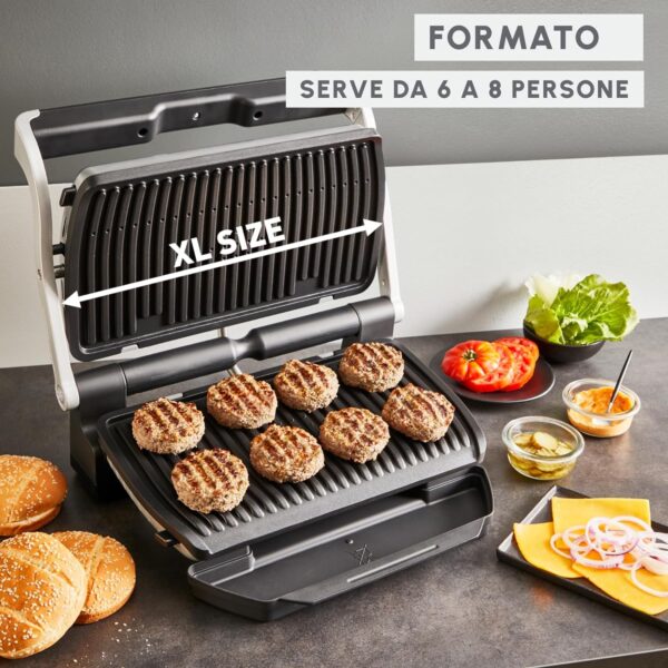 BISTECCHIERA MOULINEX OPTIGRILL XL GI727810 - immagine 6