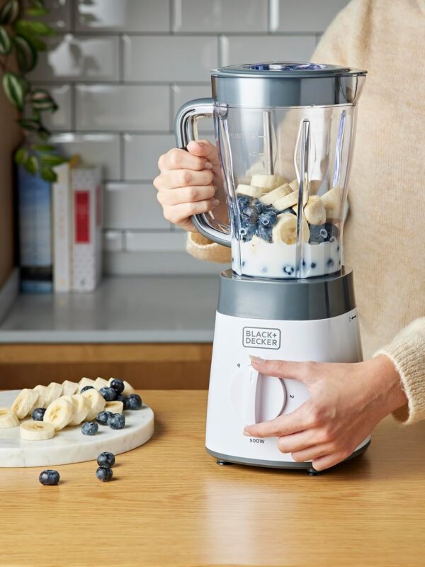 FRULLATORE BLACK + DECKER BXJ500E 500WATT - immagine 7