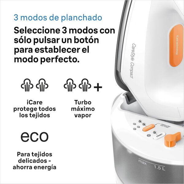 FERRO CON CALDAIA BRAUN CARE STYLE COMPACT IS2132 - immagine 6