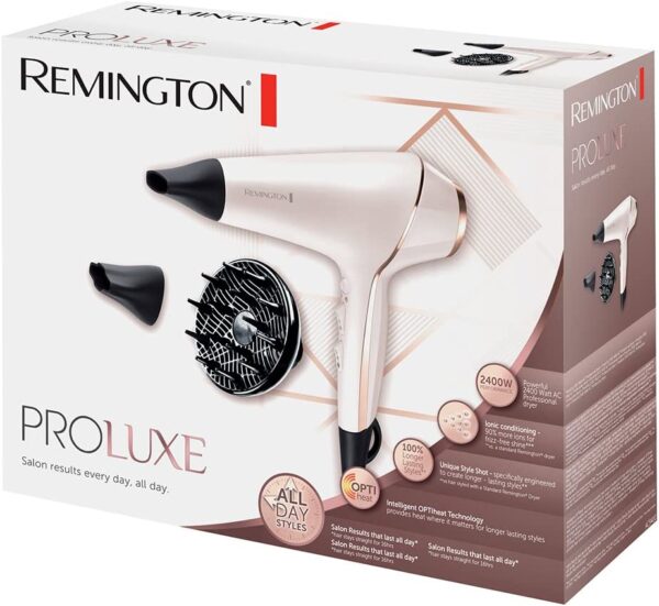 ASCIUGACAPELLI REMINGTON PROLUXE BIANCO