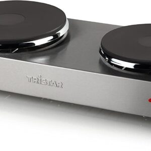 FORNELLI ELETTRICI DOPPIA PIASTRA TRISTAR KP-6248