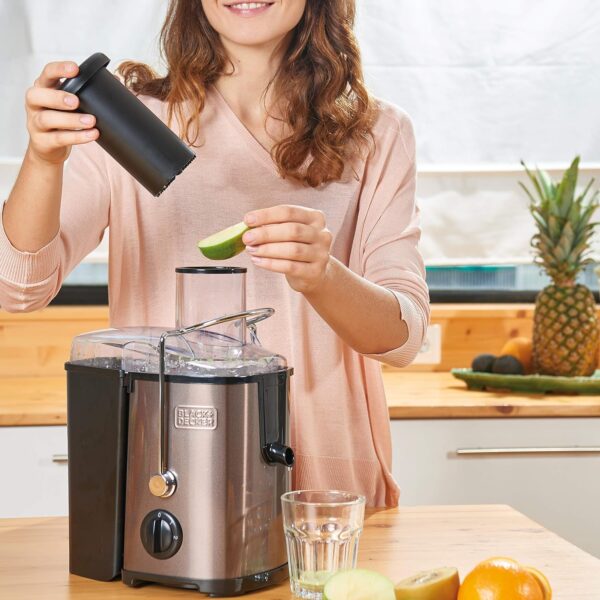CENTRIFUGA BLACK + DECKER BXJE600E - immagine 10